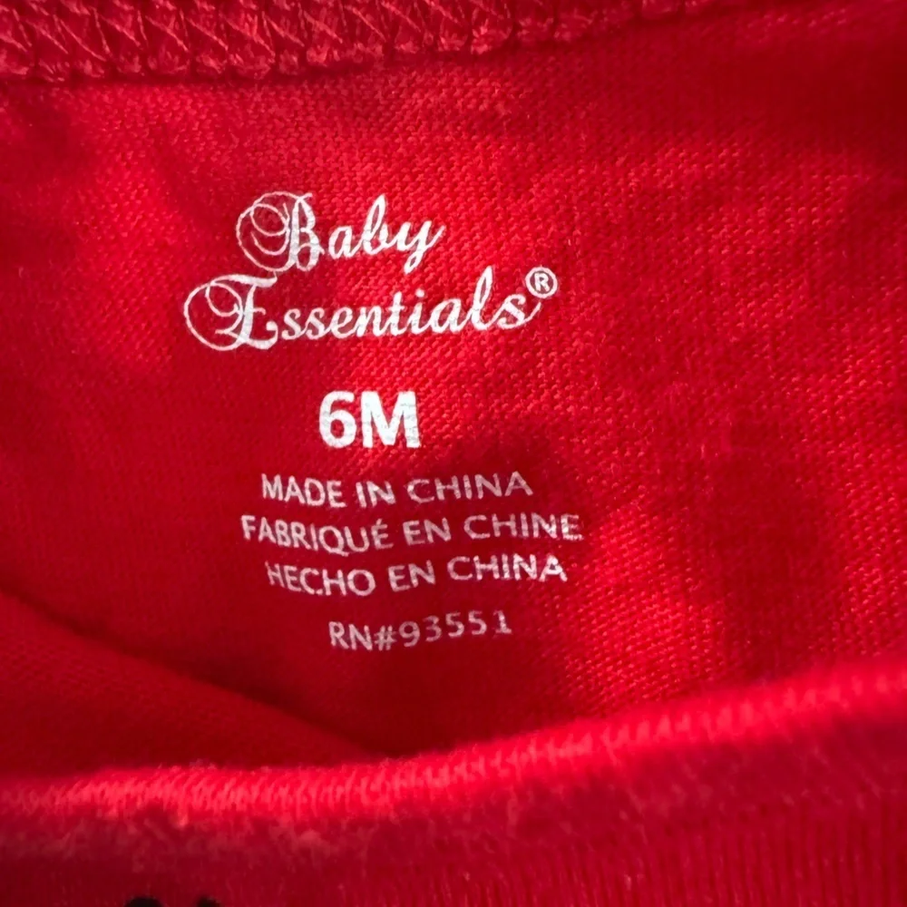 Baby Essentials Vibrant Red Apparel